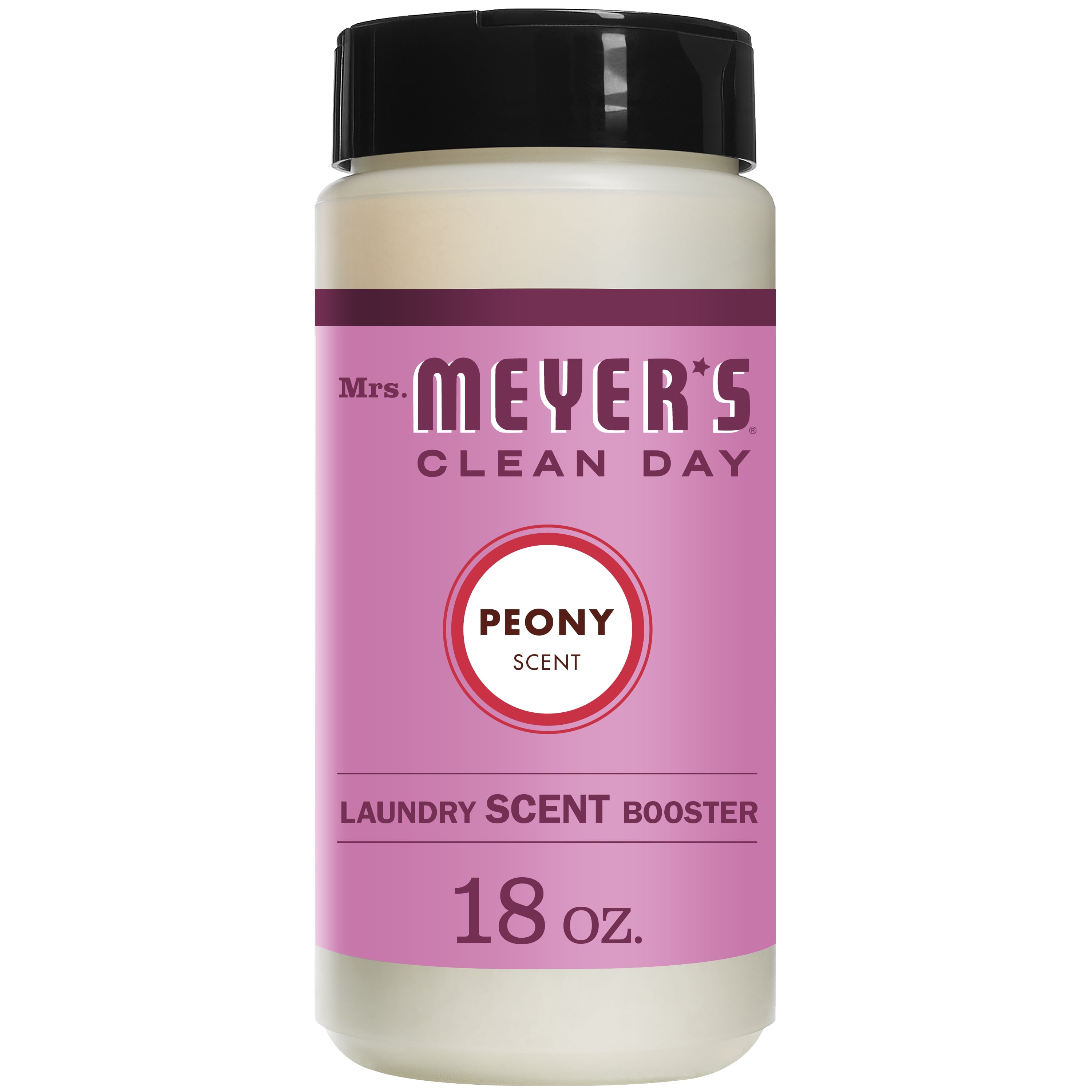 Mrs. Meyer's Clean Day Laundry Scent Booster, Peony Scent, 18 ounce
