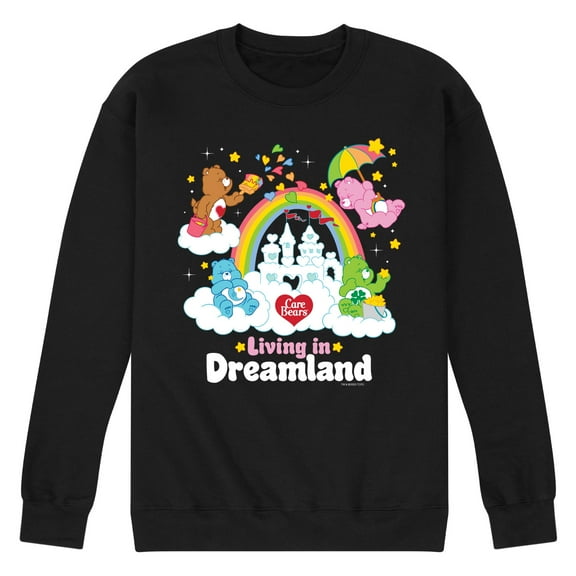 Care Bears - Living In Dreamland - Men's Crew Fleece Sweatshirt
