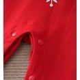 thumbnail image 6 of ATAIKU Merry Christmas Infant Baby Boy Girl Cotton Outfit Newborn Infant Xmas Romper Jumpsuit with Hat 9-12 Months, 6 of 9