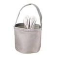 thumbnail image 1 of Cesta con orejas de conejo Sunnimix Decoración gris, 1 of 8