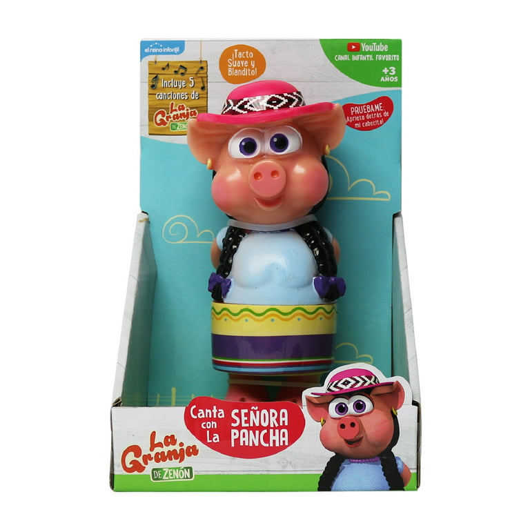 Toymaker La Granja De Zenon Pig Animal Soft Toy Musical Toys Soft Gallo  Bartolito in Us Kids Toy