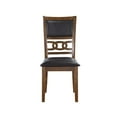 thumbnail image 6 of New Classic Furniture Gia Solid Wood Dining Chair in Brown (Set of 6), 6 of 7