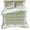 Green, variant on 3 Piece Coastal Coral Duvet Cover Set Queen Size,Microfiber Comforter/Quilt Cover with Corner Ties and 2 Pillowcases,Sage Green Ocean Marine Nautical Beach All Season Soft Bedding with Zipper Closure