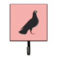 thumbnail image 1 of "Treasures Budapest Highflyer Pigeon Pink Check Gancho de pared, pequeño, multicolor" Caroline's Treasures BB7947SH4, 1 of 1