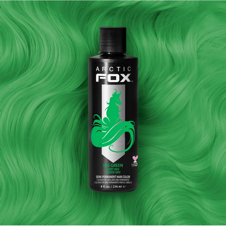 Arctic Fox Vegan Semi-Permanent Hair Dye, Conditioning, Iris Green