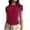 Wine, variant on HBYJLZYG Womens Basic T-Shirts Round Neck Short Sleeve Crop Tops Cute Summer Solid Tops Slim Fit Tees Y2K Clothing 2024 Sx-4XL