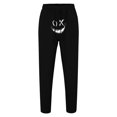 thumbnail image 3 of Zszcpp High Waisted Pants Mens Cropped Simple Style Long Suitable Cartoon Print Daily Life Lounge Trousers Casual Trouser, 3 of 5