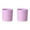 Pink, variant on Decorative Small Garden Plant Pots, 4.5 inch Cylinder Flower Pots for Outdoor Indoor Plants, Decorative Plastic Planters with Drainage Holes for Garden House Plants Home Decor(Red,1PCS)