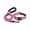 Pink, variant on FastXmas Extended Reflective Dog Leash & Collar Set - 59" Long Lead & Adjustable Neck 11"-15.5" for Small Dogs Outdoor Walking,Pink