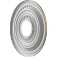 thumbnail image 4 of Ekena Millwork 13"OD x 3 1/2"ID x 3/4"P Cole Thermoformed PVC Ceiling Medallion (Fits Canopies up to 4 1/4"), Aged Copper, 4 of 5