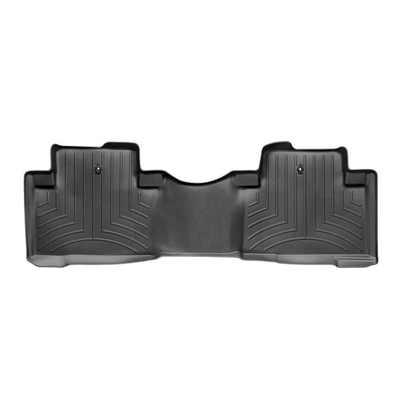 WeatherTech Custom Fit FloorLiners compatible with 2009-2015 Honda Pilot - 2nd Row, Black