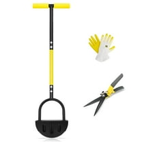 Garden Edge Master: Manual Half Moon Edger Tool