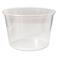 thumbnail image 1 of 16 oz Microwavable Deli Containers, Clear - 500 per Case, 1 of 1