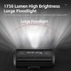 thumbnail image 4 of Faro de bicicleta recargable por USB, luz delantera de bicicleta de 1750 lúmenes, luz superbrillante para manillar de bicicleta para conducción nocturna/seguridad en ciclismo, 4 of 9
