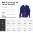 thumbnail image 6 of Fotbe Neon Glitter Men's Women's UPF 50+ Sun Protection Jacket Hooded Cooling Shirt with Pockets Hiking Outdoor Performance-Large, 6 of 8