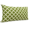 thumbnail image 4 of Majestic Home Goods  Indoor Outdoor Bamboo Small Decorative Throw Pillow 20 X 12, 4 of 5