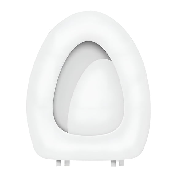 LAMIRO Soft Close Toilet Seat Elongated Slow Close Toilet Seat with Adjustable Mounting Hardware