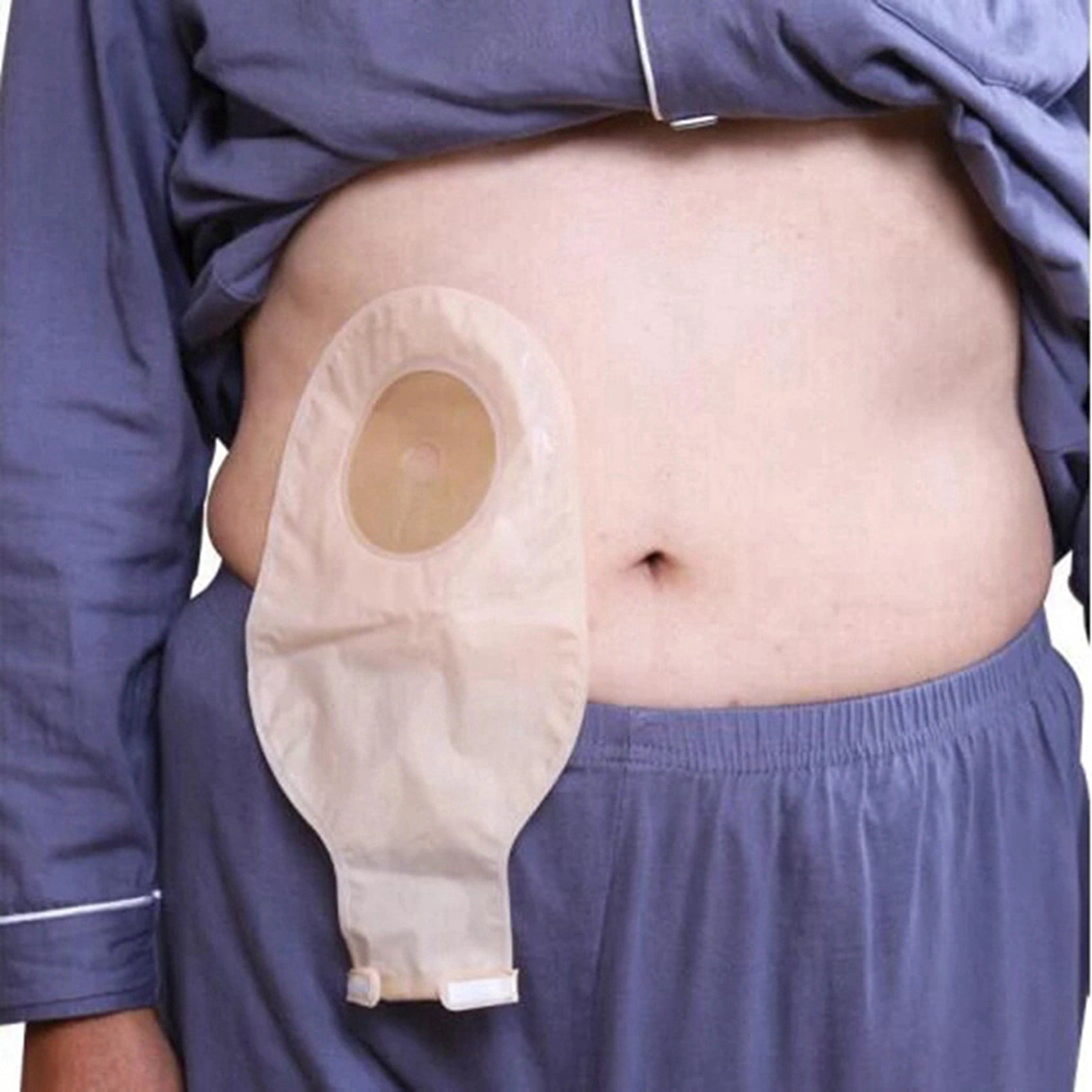 30Pcs Ostomy Bags Drainable Pouches for Colostomy Ileostomy Stoma Care 20-60mm Drain Valve Colostomy Bags