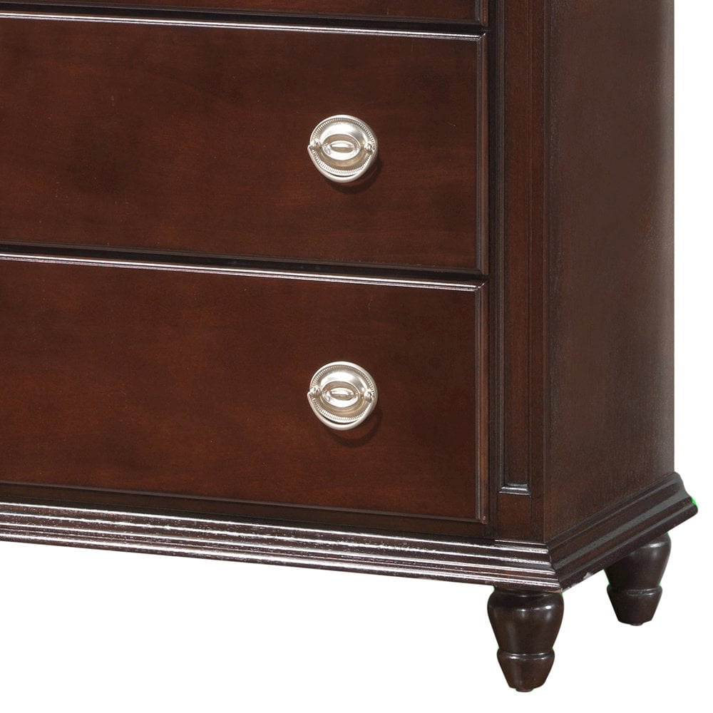 Glory Furniture Summit Media Chest in Cappuccino Color
