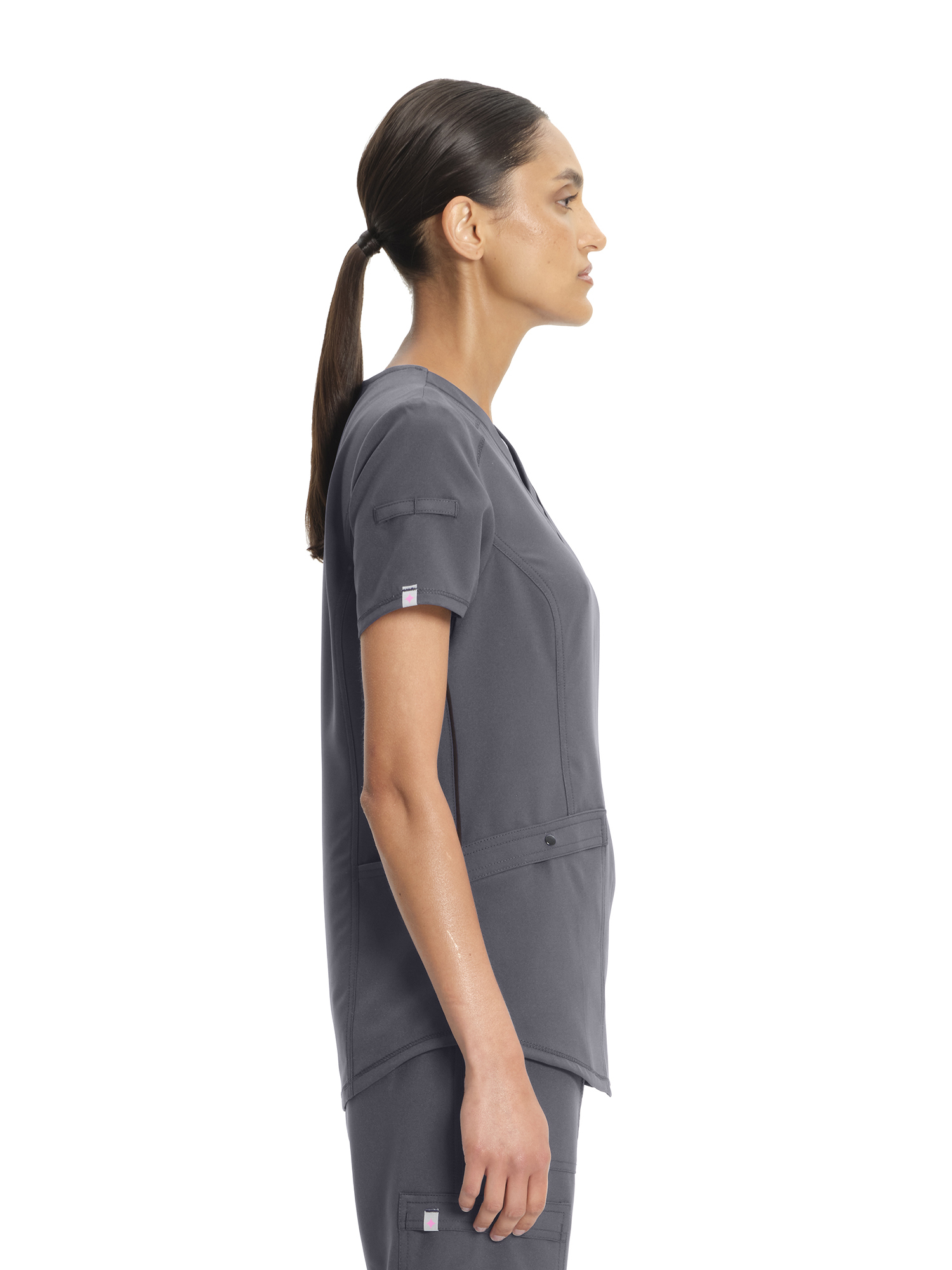 Scrubstar Women's Ethical Fabric Stretch V-Neck Top, Sizes XS-3XL