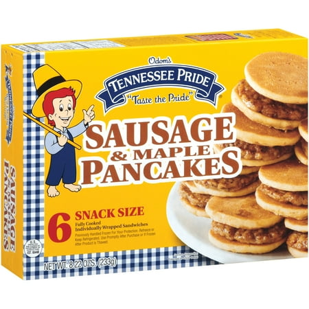 Odom's Tennessee Pride Sausage & Maple Pancakes, 8.22 Oz., 6 Count