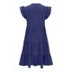 thumbnail image 4 of Vestido de Verano de Manga Corta para las Mujeres Moda Casual Cuello en V Vestido con Ruffles, Poliéster Ligero de Color Sólido para Fiestas, Bodas Y Diario, 4 of 7