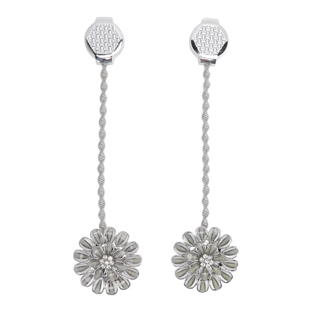 Alzapaños ANGGREK para Cortina de flores 2 uds 14,2 pulgadas Acero Inoxidable