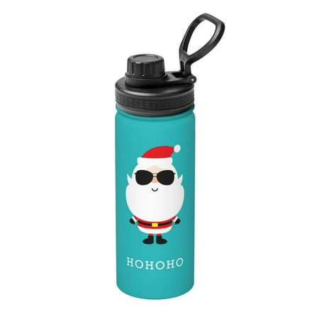 

Ocsxa Cute Santa Claus Print 18oz Stainless Steel Water Bottle Unisex Water Bottle Insulated Sports Water Cup Flask for Cold Water Drinks/Sports/Travel/Car/School