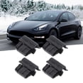 thumbnail image 1 of 1472872 00 C, Direct Replacement Front Bumper Hood Buckle Car Hood Box Clip  For Model 3 2017 To 2023, 1 of 8