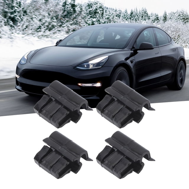 1472872 00 C, Direct Replacement Front Bumper Hood Buckle Car Hood Box Clip For Model 3 2017 To 2023