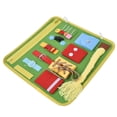 thumbnail image 3 of Toddler Educational Board, Portable Board Buckle Training Toy Felt Board Educational Toy Washable Durable  for Kindergarten for Home B, 3 of 7