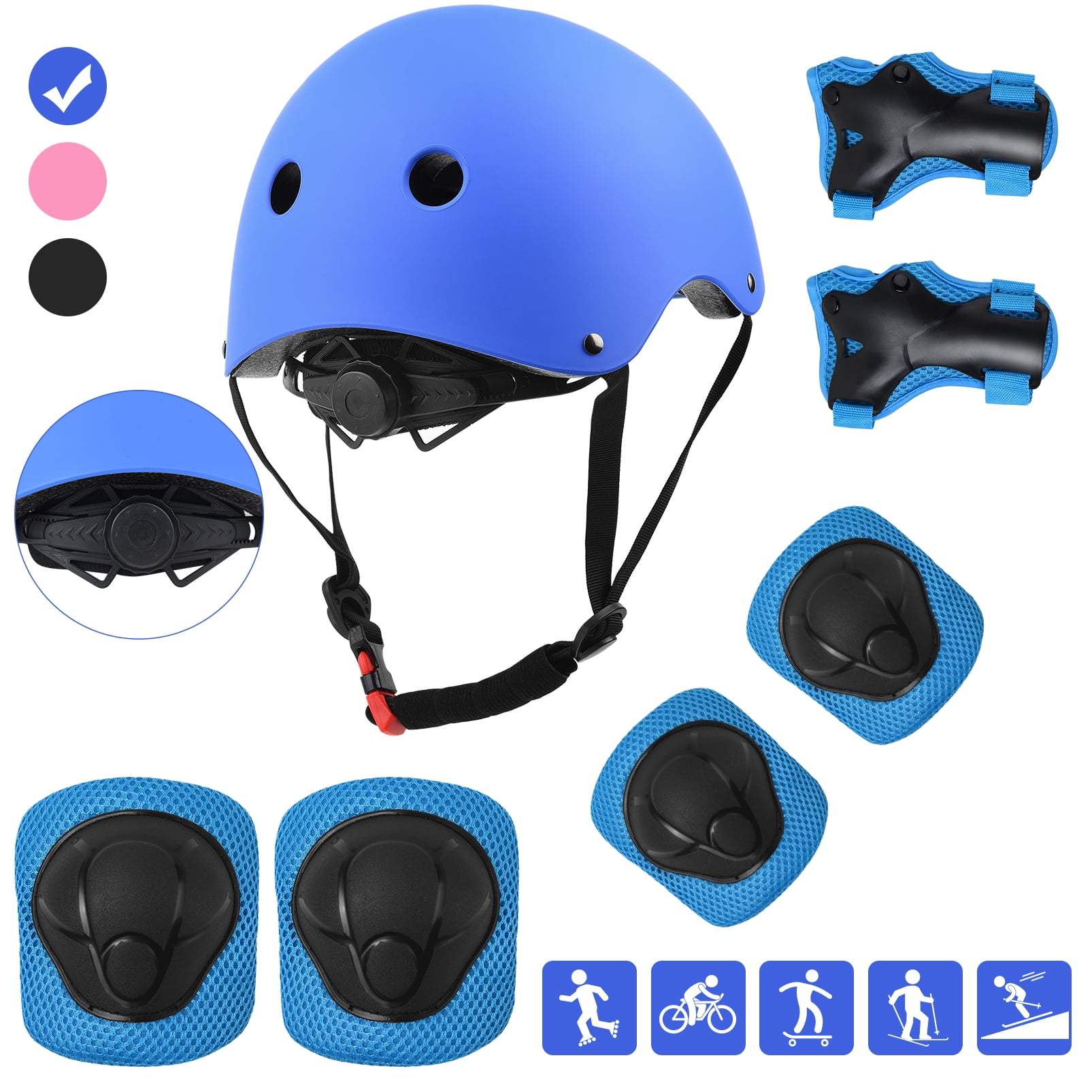 Full Face Helmet Kids Outdoor Sports Scooter Bicycle Skateboard Safety Protect 