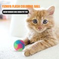 thumbnail image 4 of Btafrte Molar Brillante Mascota Intermitente Elástica Al Color (Prickly), 4 of 5