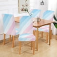 thumbnail image 2 of Yayeee 2 Pack Dining Chair Covers Stretch Parson Chairs Slipcovers Seat Protector, Blue Gradient, 2 of 6