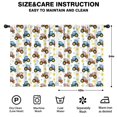 thumbnail image 2 of Blackout Kids Curtains,Cartoon Tractors Stars White Pattern Childrens Insulated Curtains Set Of 2,Bedroom Essentials,Toddler Room Decor 42"x54", 2 of 5