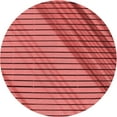 thumbnail image 1 of Ahgly Company Tapis d'Intérieur Rond Lavable en Machine Rouge Transitionnel, 3 Pieds Rond, 1 of 7