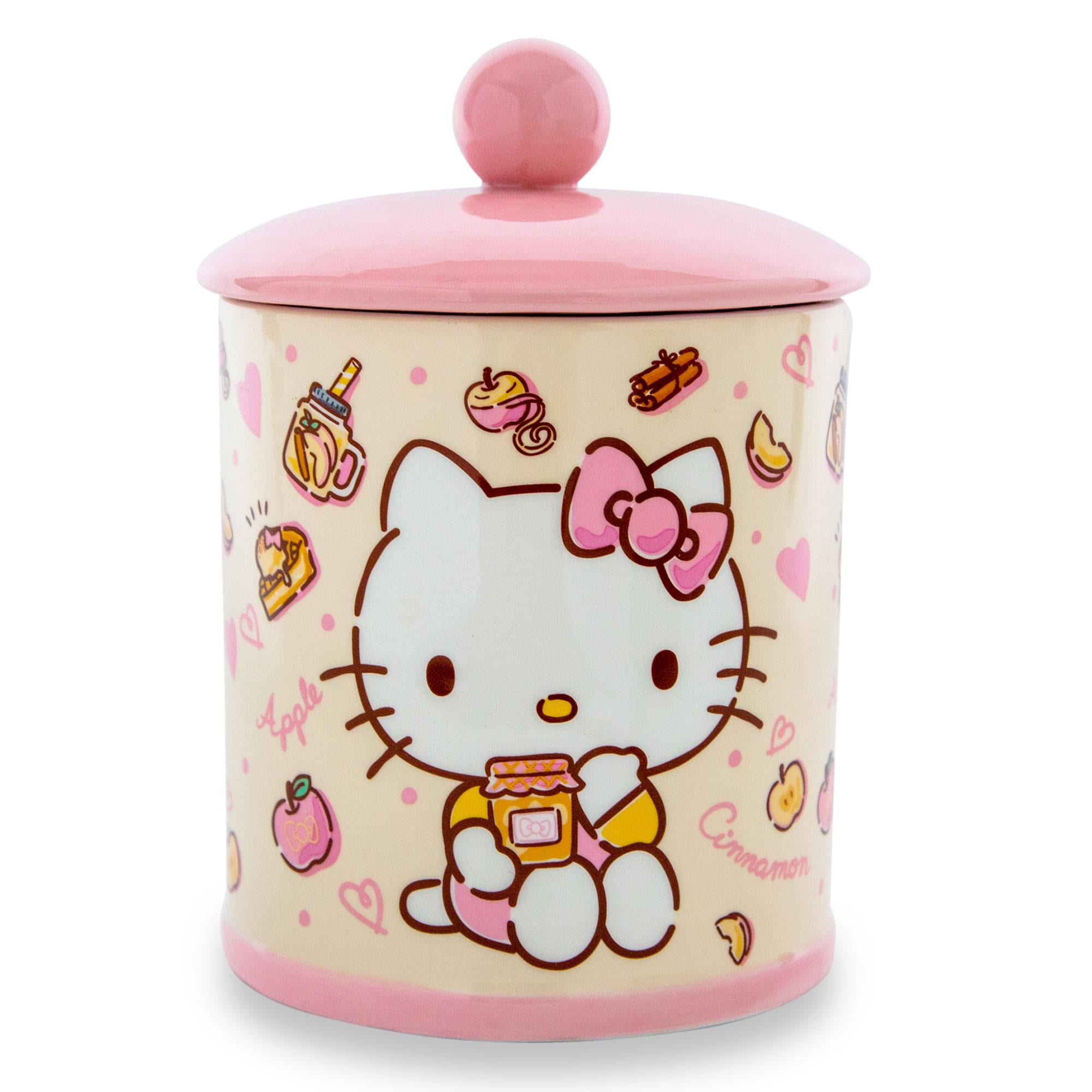 Sanrio Hello Kitty 3D Sculpted Ceramic Cookie Snack Jar (Large