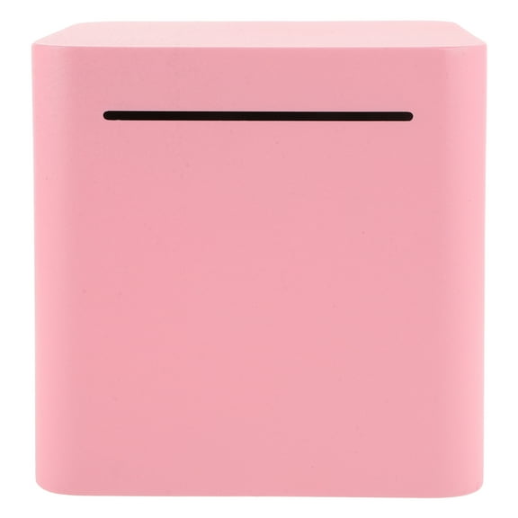 Stainless Steel Money Savings Bank Unbreakable Money Box Coin Bank Container Saving Bank Coin Jar Can Only Save Piggy Bank That Cannot be Taken Out