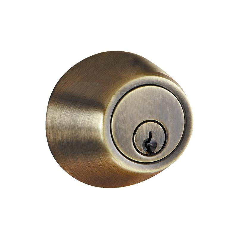 MiLocks Digital Deadbolt Door Lock, Antique Brass Finish with Keyless