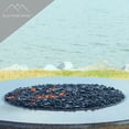thumbnail image 4 of Fire Pit Glass - Black Reflective Fire Glass Beads 3/4" - Reflective Fire Pit Glass Rocks - Blue Ridge Brand™ Reflective Glass Beads for Fireplace and Landscaping, 4 of 6
