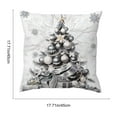 thumbnail image 5 of Under $5 Christmas Throw Pillow Covers 18x18" Party Supplies Christmas Pillowcase Bedroom Sofa Cushion Pillow Cover, 5 of 7