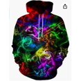 thumbnail image 1 of Hommes Femmes Unisexe Chandail à Capuche Imprimé 3d Mode Adulte Cool Animal Chandail, 1 of 2