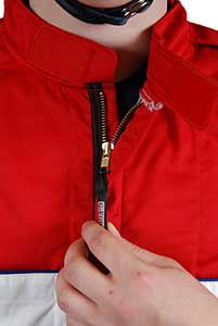 G-FORCE Red/White 2X-Large GF505 Driving Jacket P/N 4385XXRD