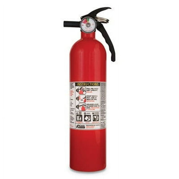 Full Home Fire Extinguisher, 2.5Lb, 1-A, 10-B:C