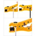thumbnail image 3 of Lote 2 herramientas para pelar, corte de cable universal, herramienta pelacables para cables coaxiales y de datos para cable desnudo Cat5 Cat6 Cat6 Cat6 esquí esquí Gafas de esquí, 3 of 5