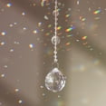 thumbnail image 4 of 5 Pcs Acrylic Crystal Garland Strands, Clear Crystal Beads Strands Round Bead String Hanging (1.5m/4.92Ft), 4 of 7