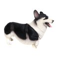 thumbnail image 3 of Figura de perro Corgi, juguete decorativo, mini juguetes educativos, esculturas, juguete de animales pequeños para regalos de fiesta, regalo de fiesta negro, 3 of 10
