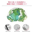 thumbnail image 5 of Balery Cartoon Cactus Shower Caps, Double Layer Waterproof Shower Cap, Double Layers Reusable Shower Cap With Soft Comfortable For Long Thick Hair Soft Bath Shower Hair Caps, 5 of 9