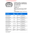 thumbnail image 2 of Headlight Assembly - Compatible with 1992 - 1999 Chevy C2500 Suburban Sport Utility 4-Door 1993 1994 1995 1996 1997 1998, 2 of 2