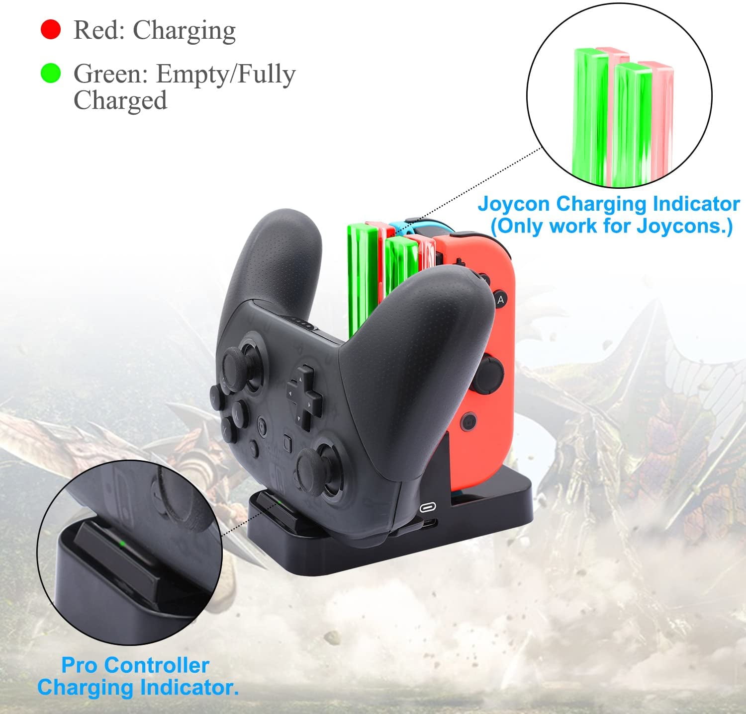 Fastsnail controller charger for nintendo switch Outlet